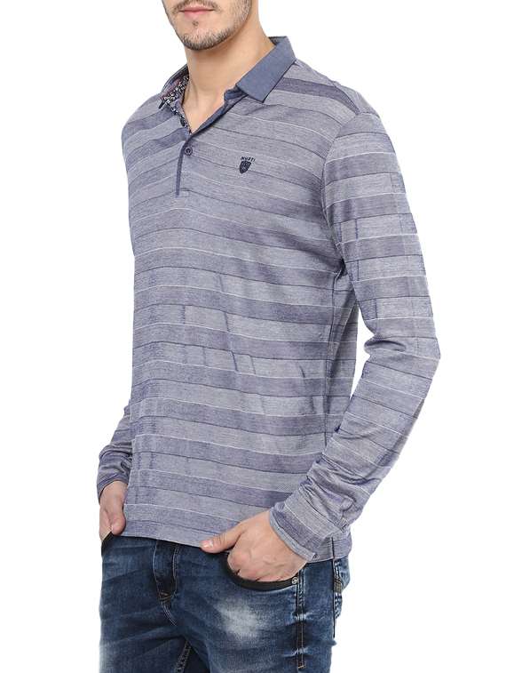navy blue cotton tshirt - 11716116 - Standard Image - 1