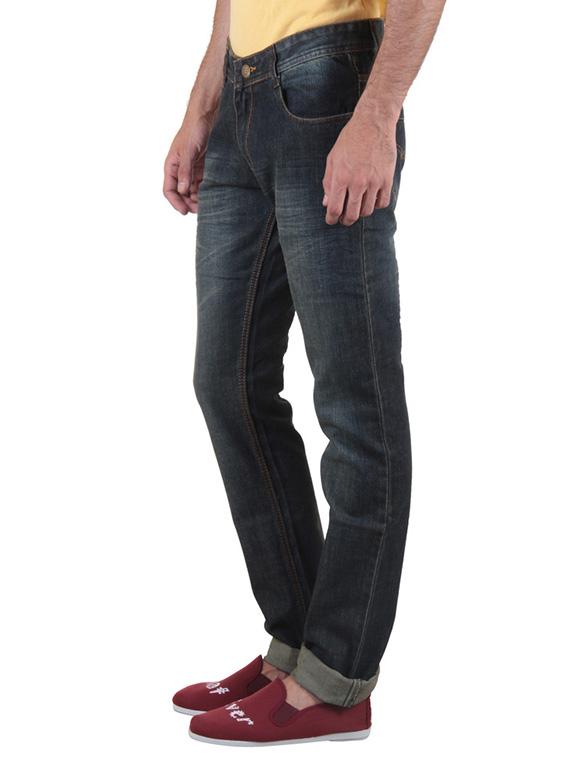 charcoal grey cotton washed jeans - 11764110 - Standard Image - 1