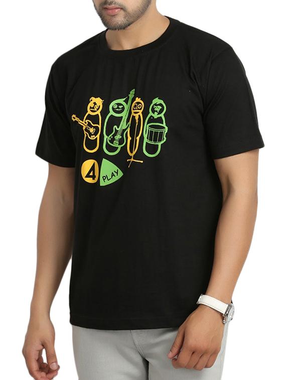 black cotton tshirt - 11789198 -  Standard Image - 1