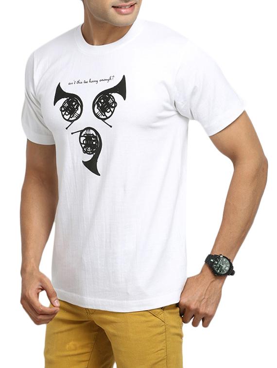 white cotton t-shirt - 11789213 - Standard Image - 1