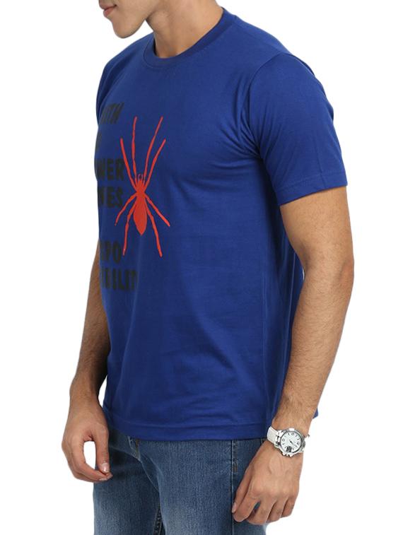 blue cotton tshirt - 11789223 -  Standard Image - 1
