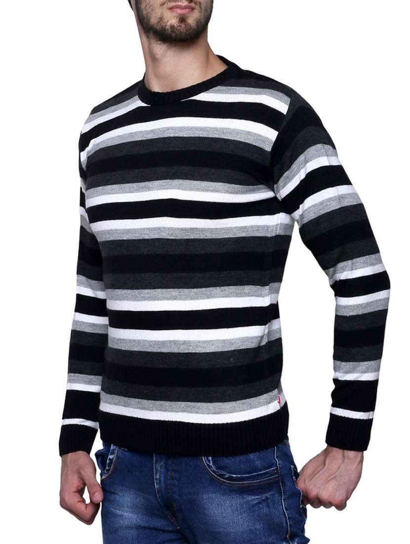 black acrylic pullover - 11792391 -  Standard Image - 1