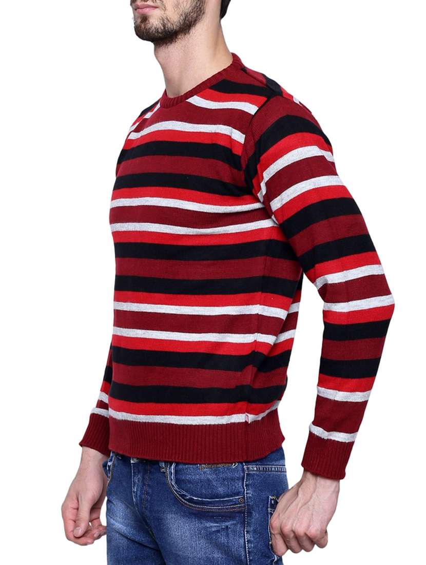 red acrylic pullover - 11792393 -  Standard Image - 1