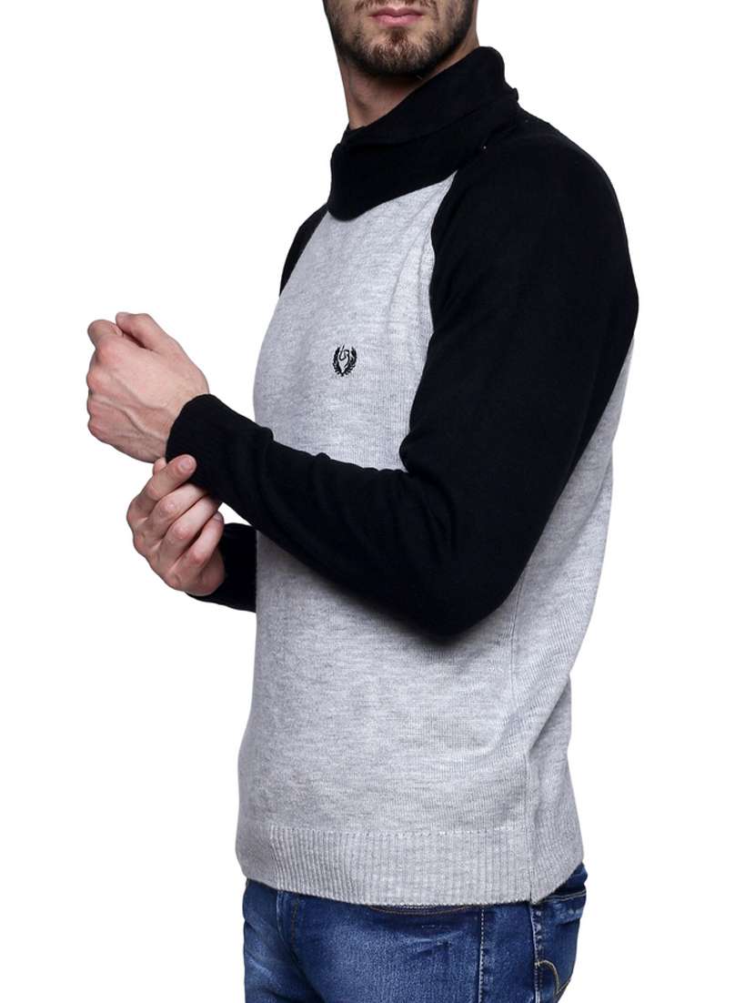 black acrylic pullover - 11792395 - Standard Image - 1