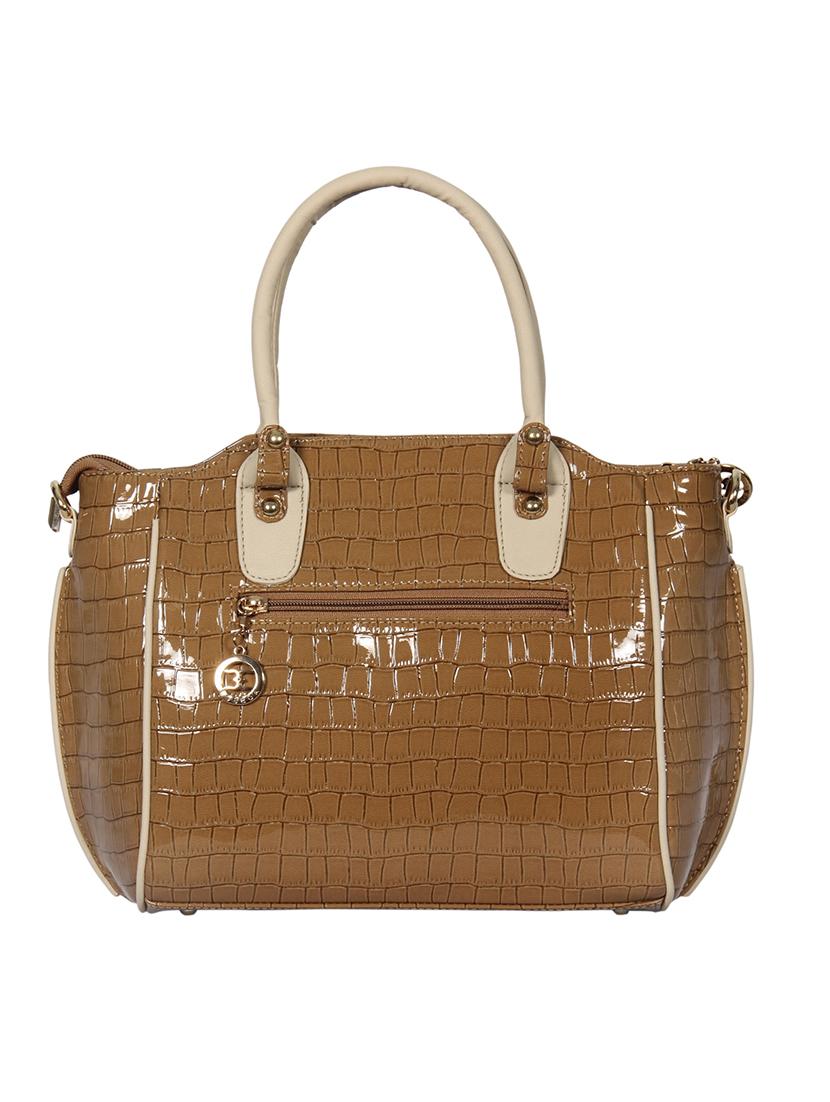 beige leatherette handbag - 11808260 -  Standard Image - 1
