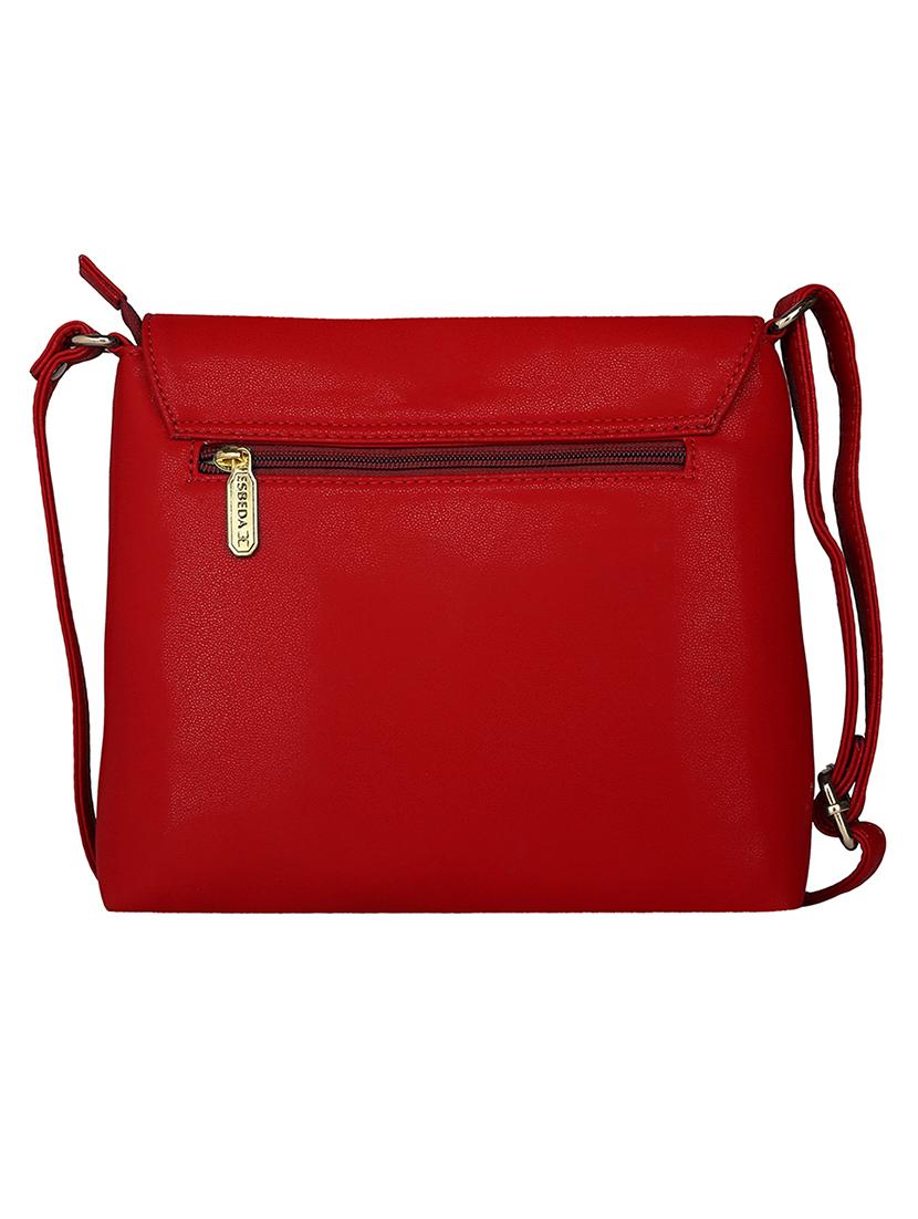 red leatherette sling bag - 11808267 -  Standard Image - 1