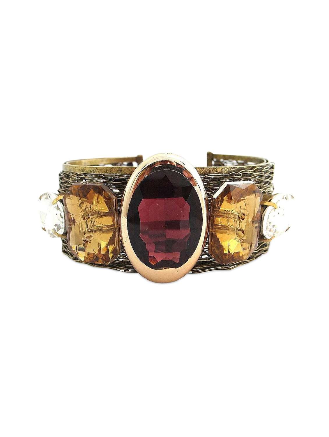 multi colored brass bracelet