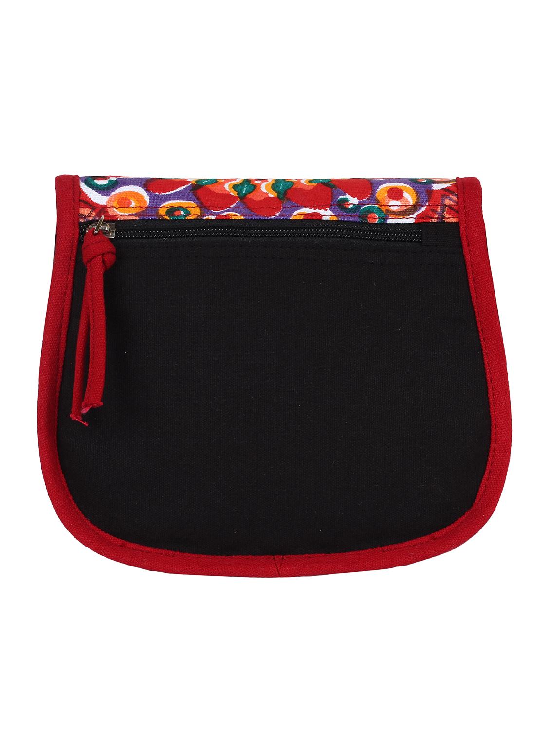 black printed sling bag - 11875224 -  Standard Image - 1