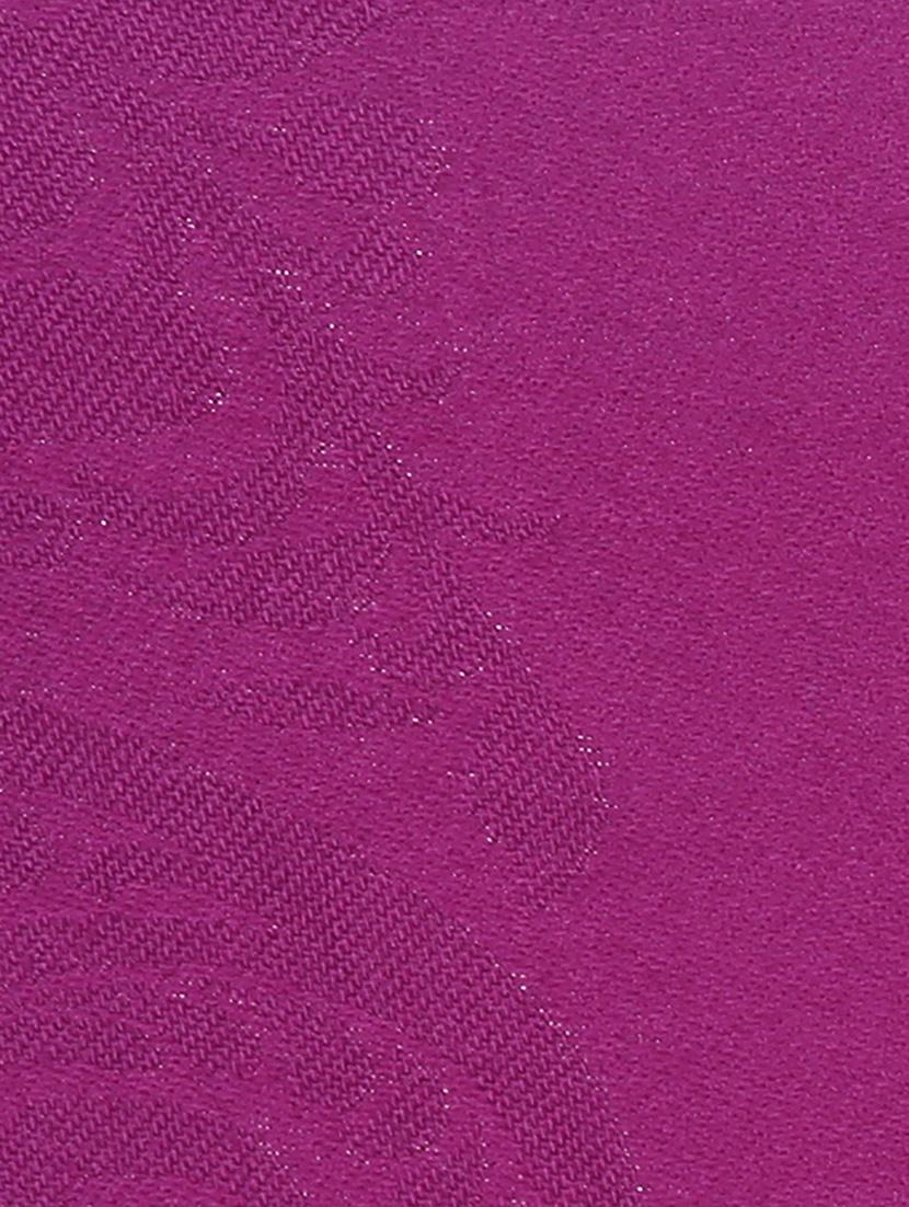 purple viscose jacquard stole - 11912186 -  Standard Image - 1