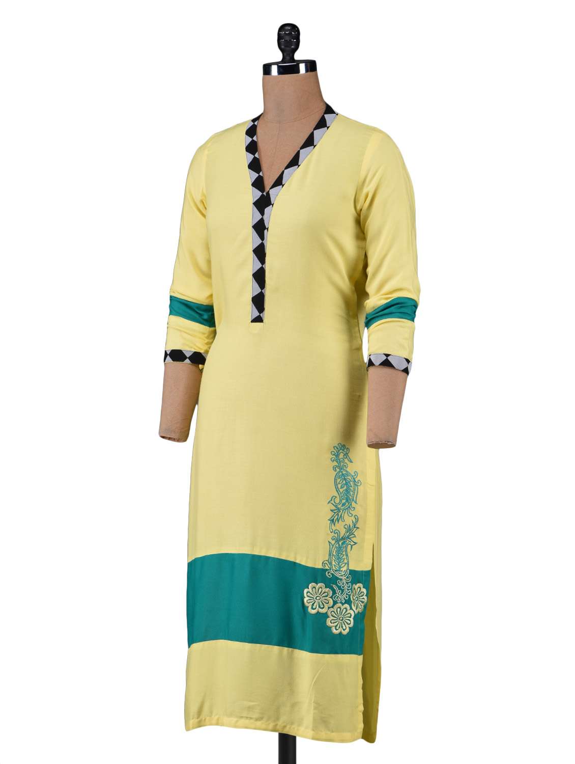 women's straight kurta - 1192232 -  Standard Image - 1