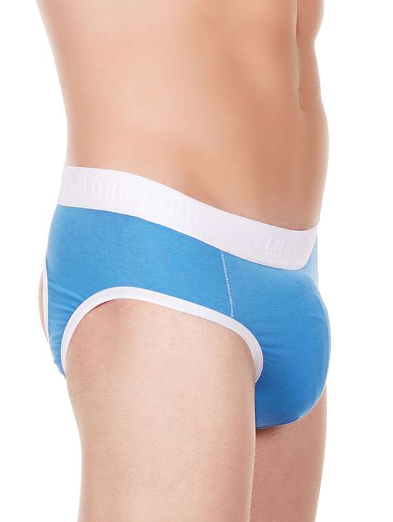 blue cotton brief - 11941856 -  Standard Image - 1