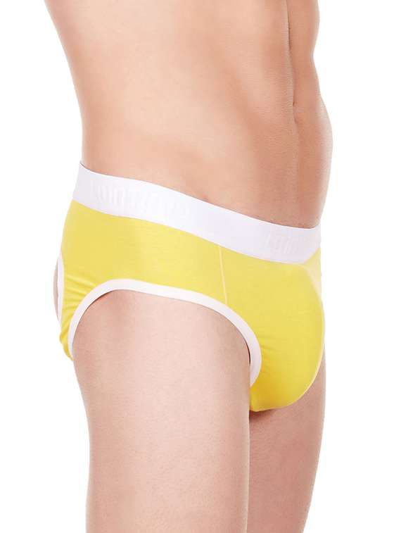 yellow solid hipster brief - 11941860 -  Standard Image - 1