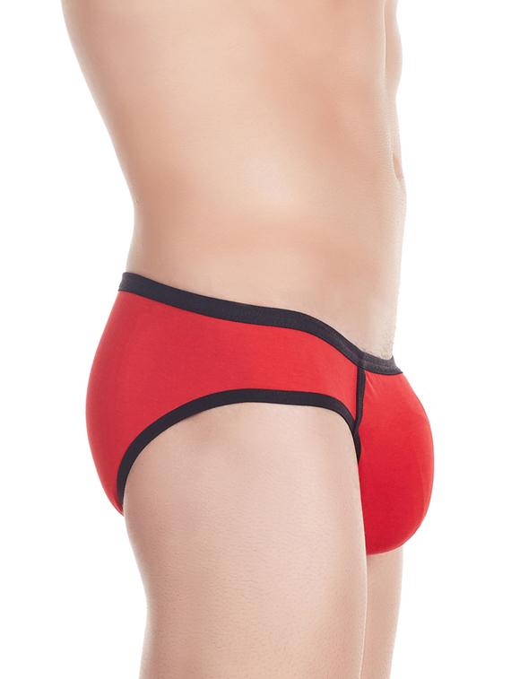 red solid hipster brief - 11941944 - Standard Image - 1