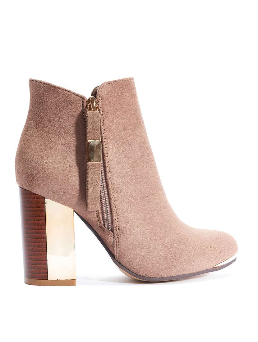 pink synthetic ankle boot - 11946178 -  Standard Image - 1