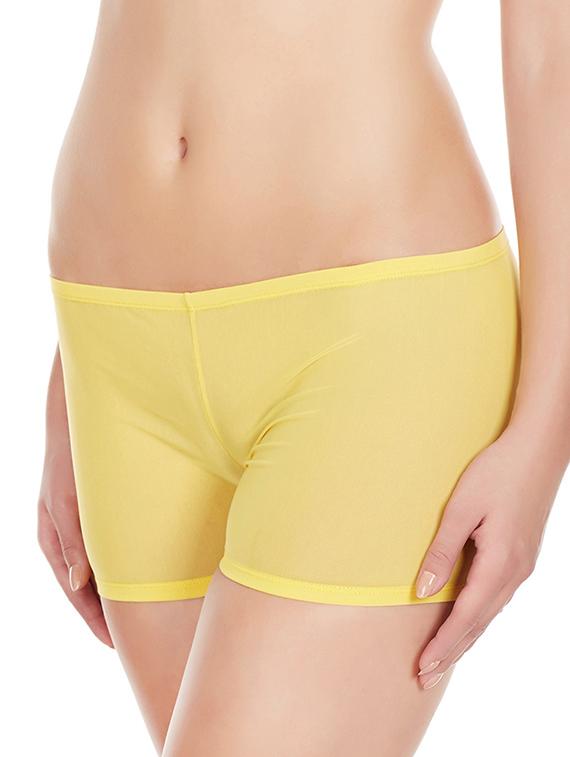 mid rise solid boy shorts - 11951936 - Standard Image - 1