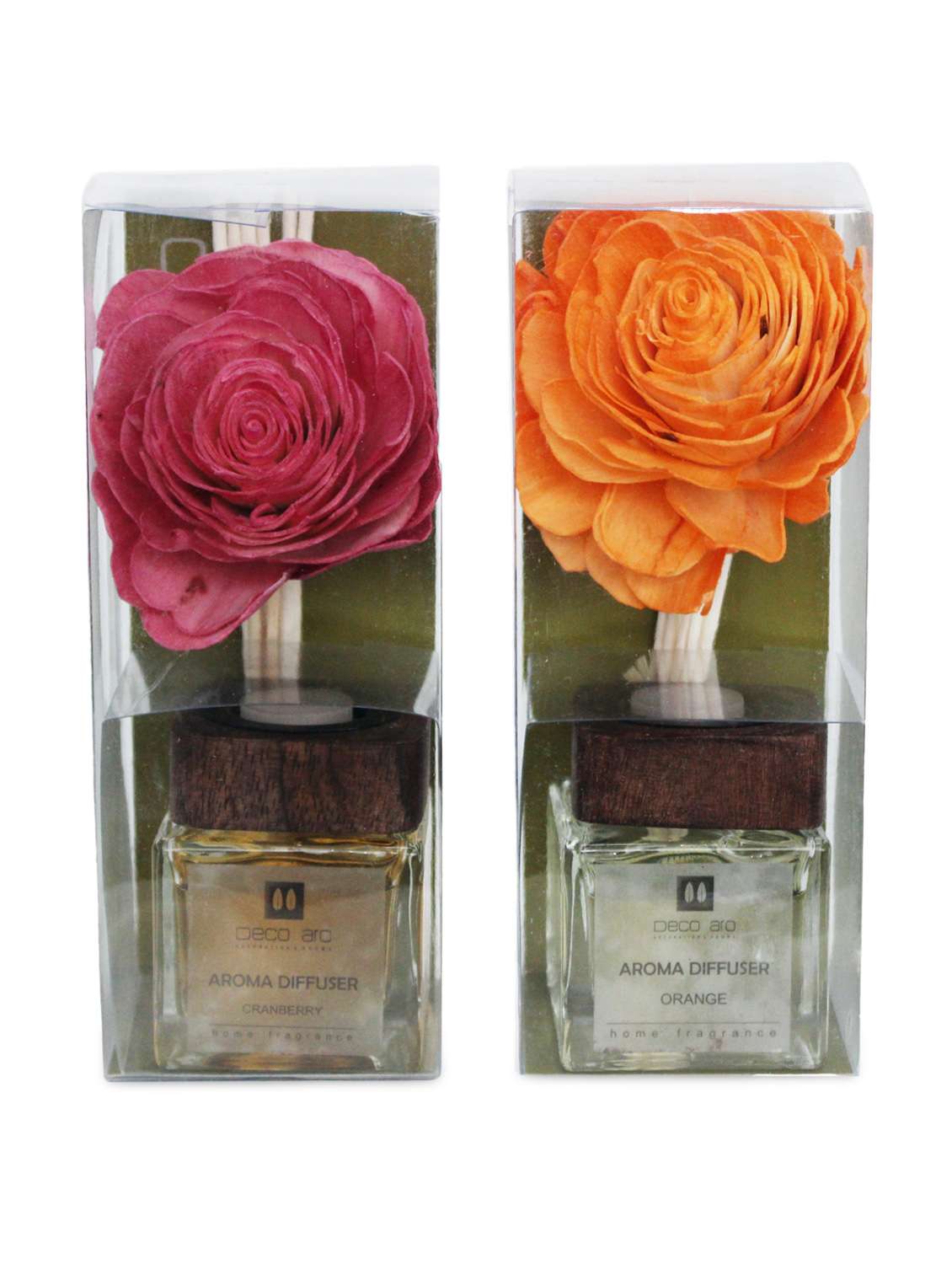 multicolour fragrant wood glass aroma diffusers