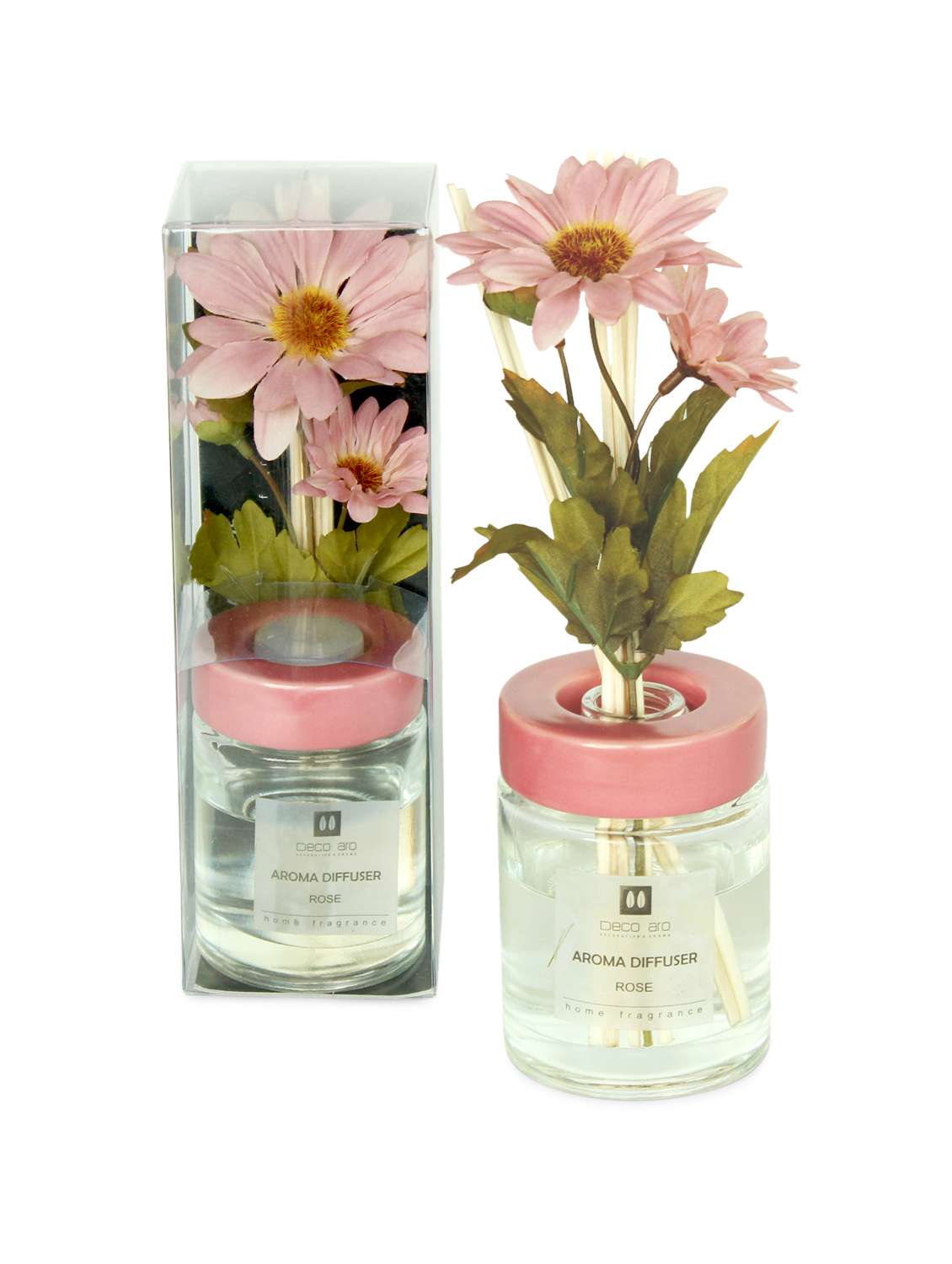 multicolour fragrant wood glass evergreen diffuser