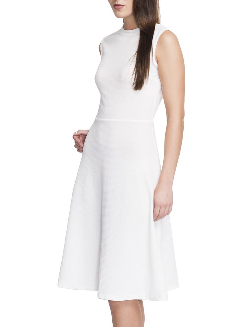 white lycra dress - 12059271 -  Standard Image - 1