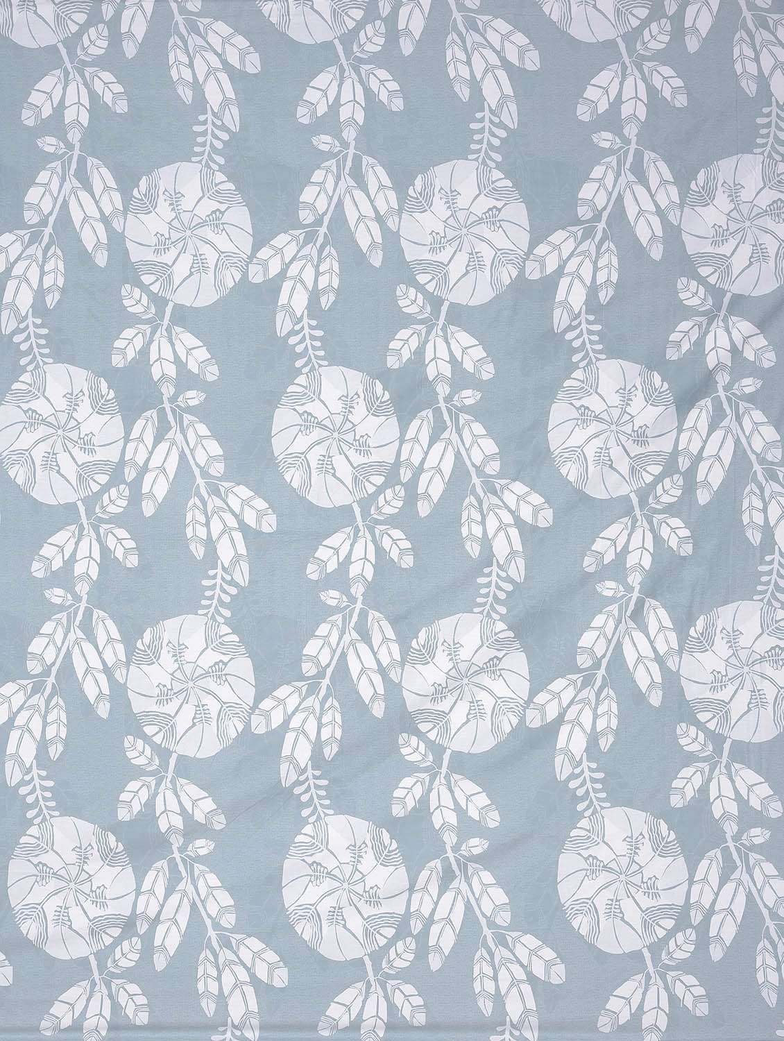 multicolor cotton leaf designed bedsheet  - 1206502 -  Standard Image - 1