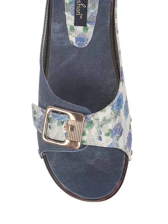 blue canvas wedge - 12084404 - Standard Image - 4