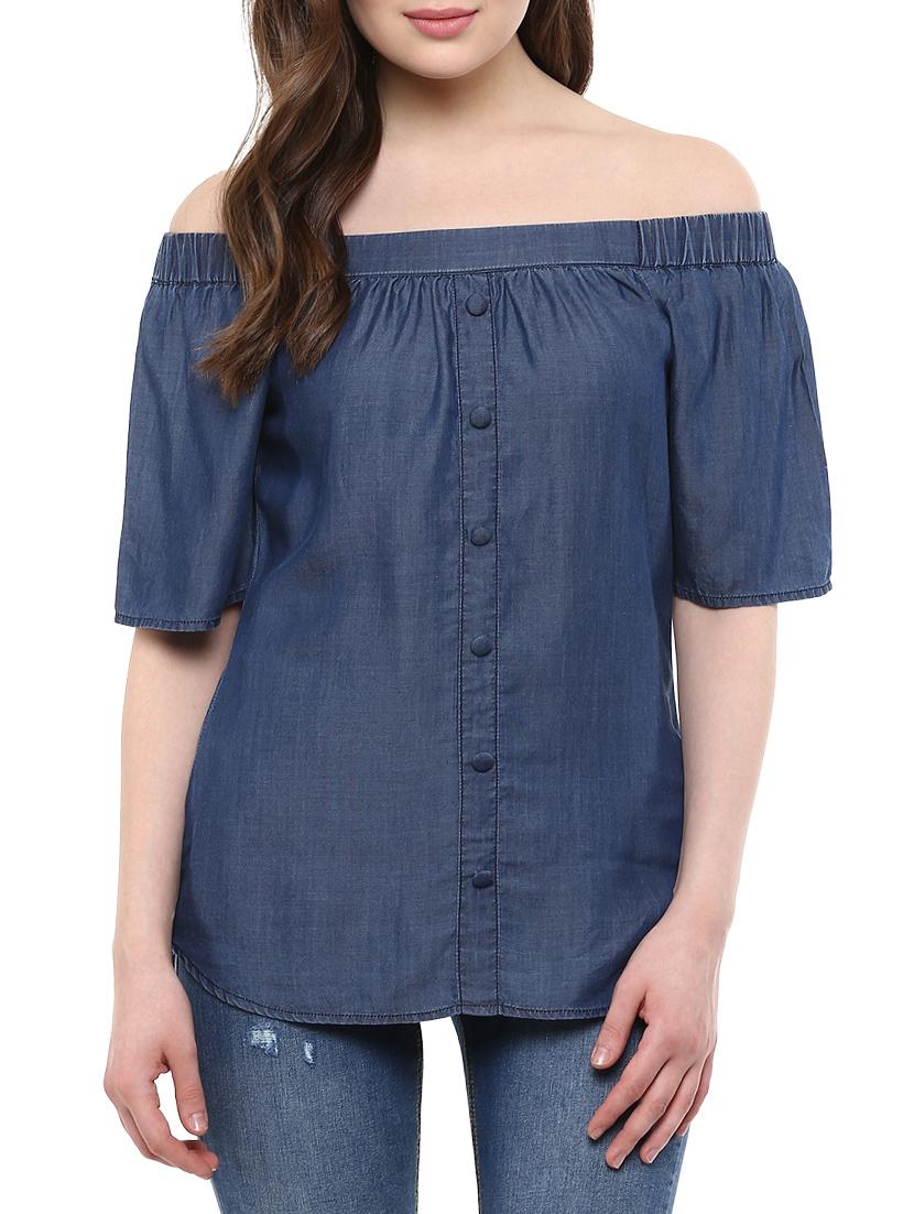 women's straight off shoulder top - 12089855 - Zoom Image - 0
