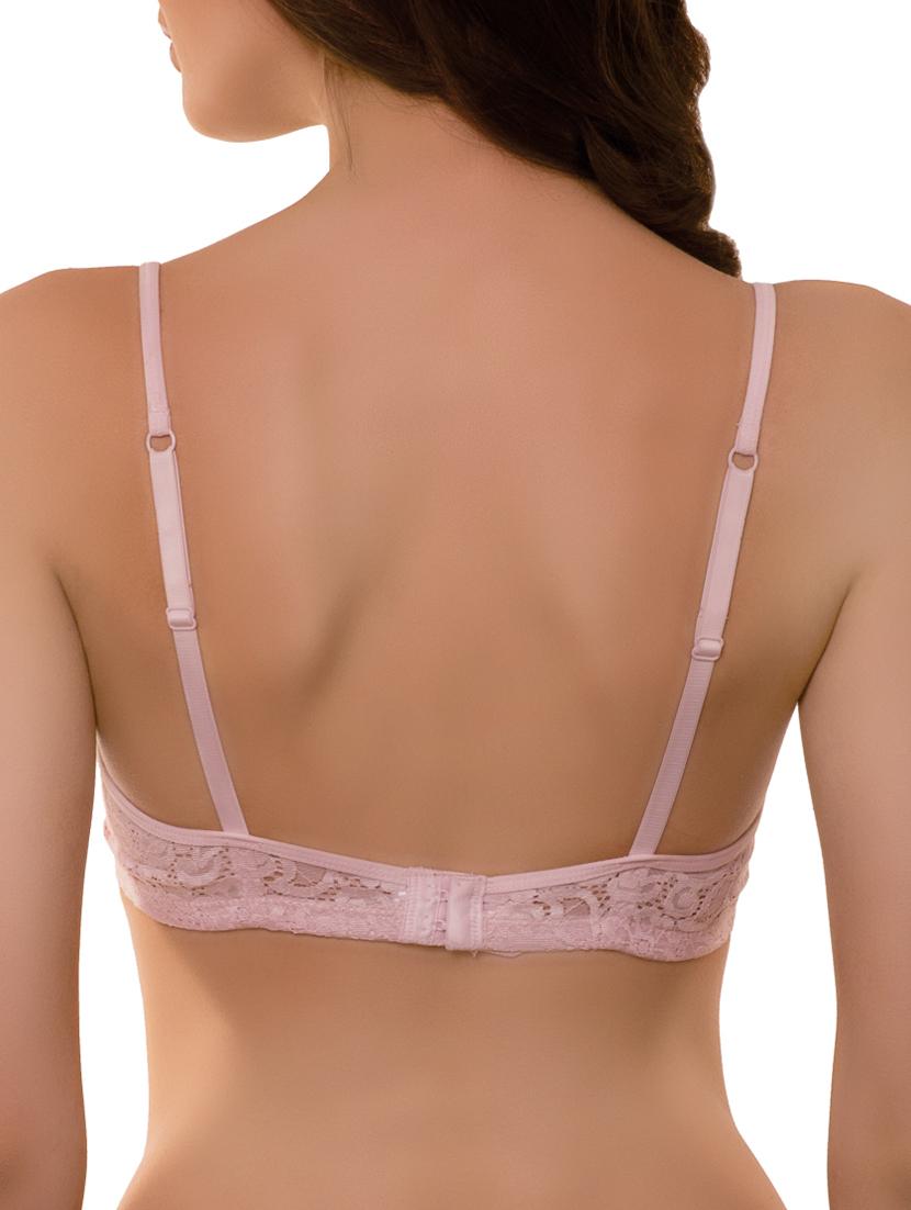bow patch laced bra - 12096130 - Standard Image - 1