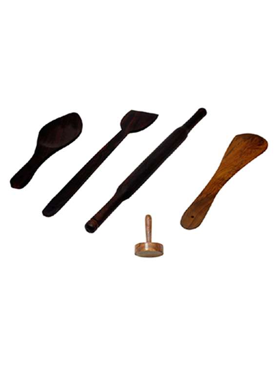desi karigar wooden kitchn tools set