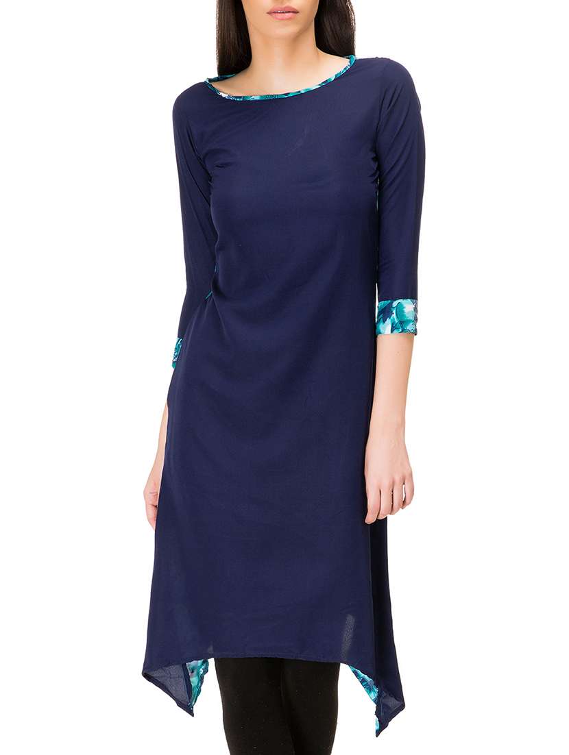 women's asymmetric kurta