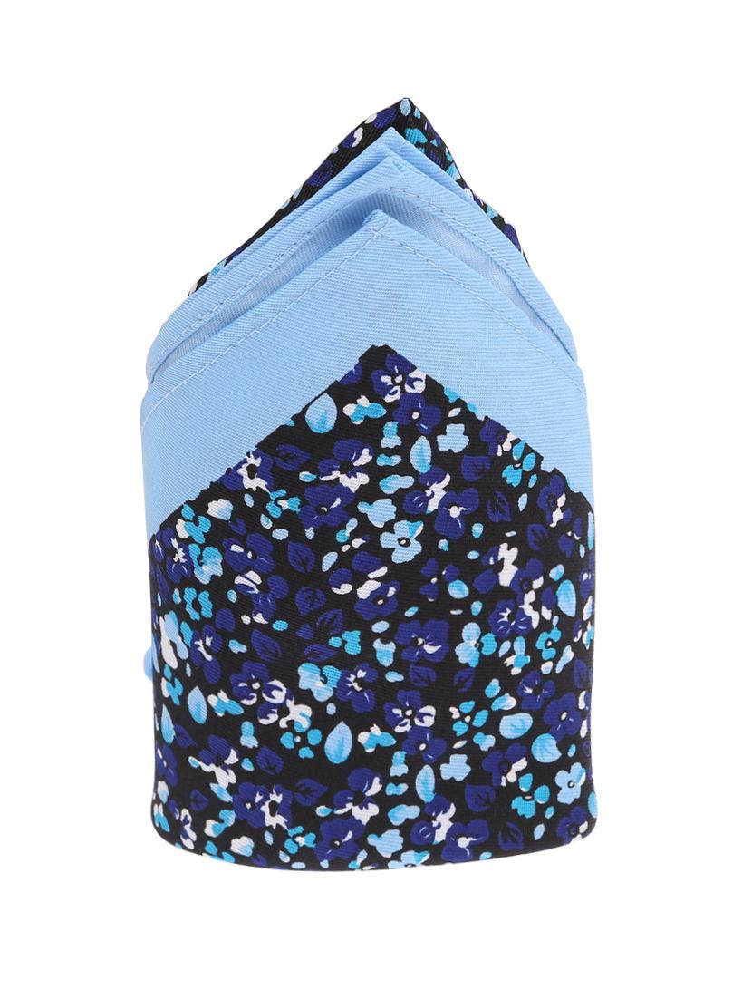 blue micro fiber pocketsquare - 12114821 - Standard Image - 4