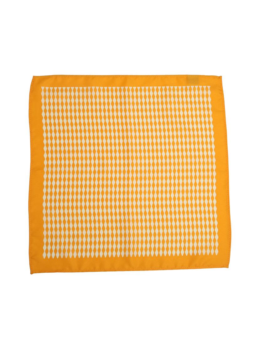yellow micro fiber pocketsquare - 12114824 -  Standard Image - 1
