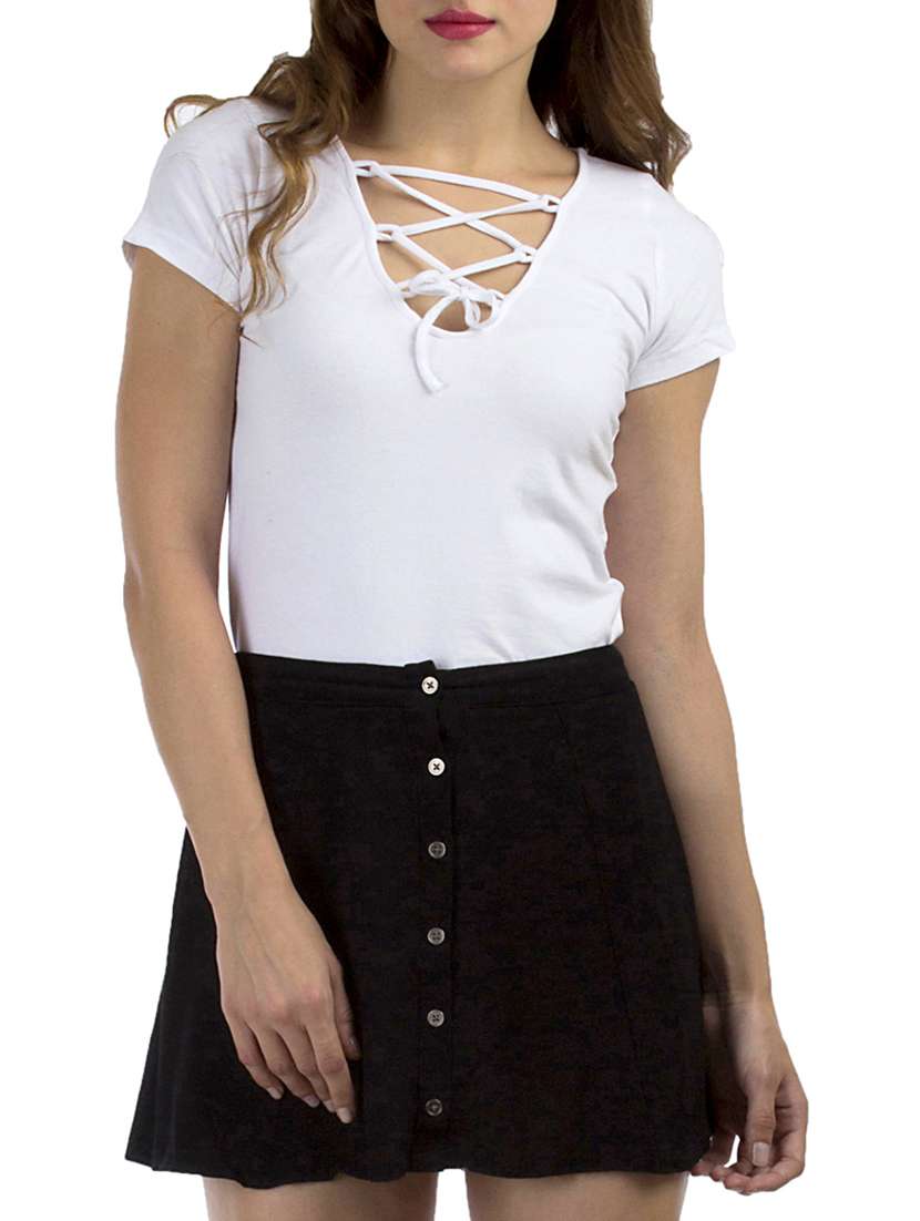 white cotton top