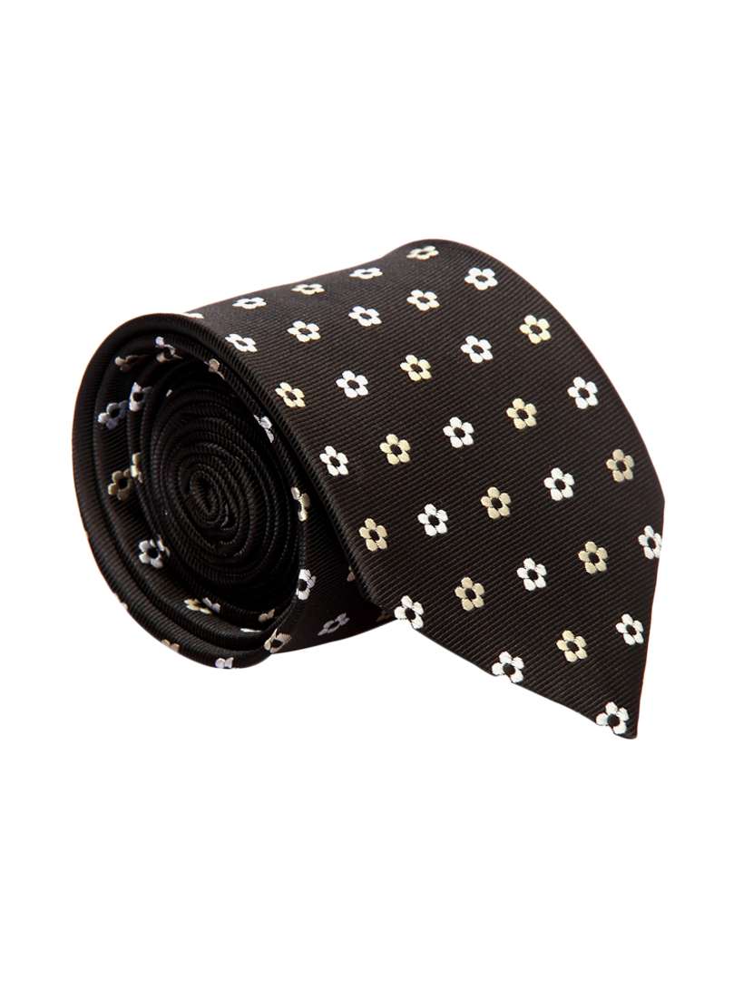 black color, microfiber neck tie