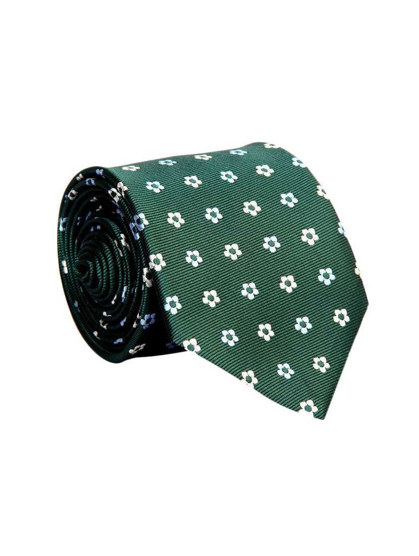 green color, microfiber neck tie