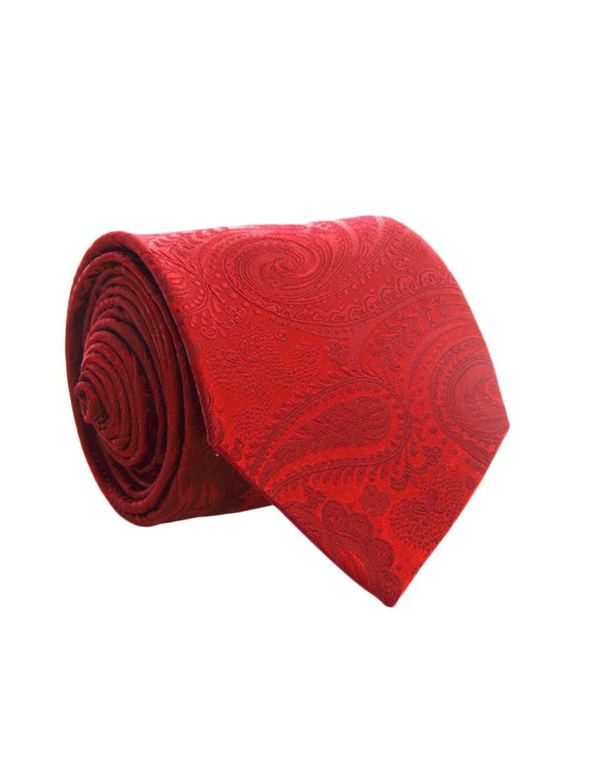 red color, microfiber neck tie