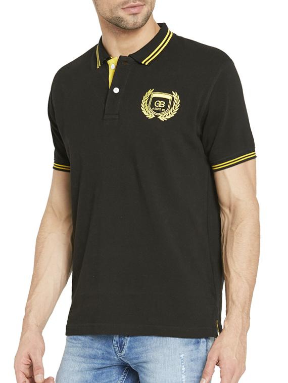 black cotton tshirt - 12154166 - Standard Image - 1