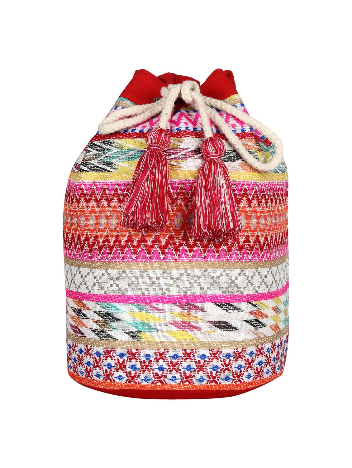 multi cotton backpack