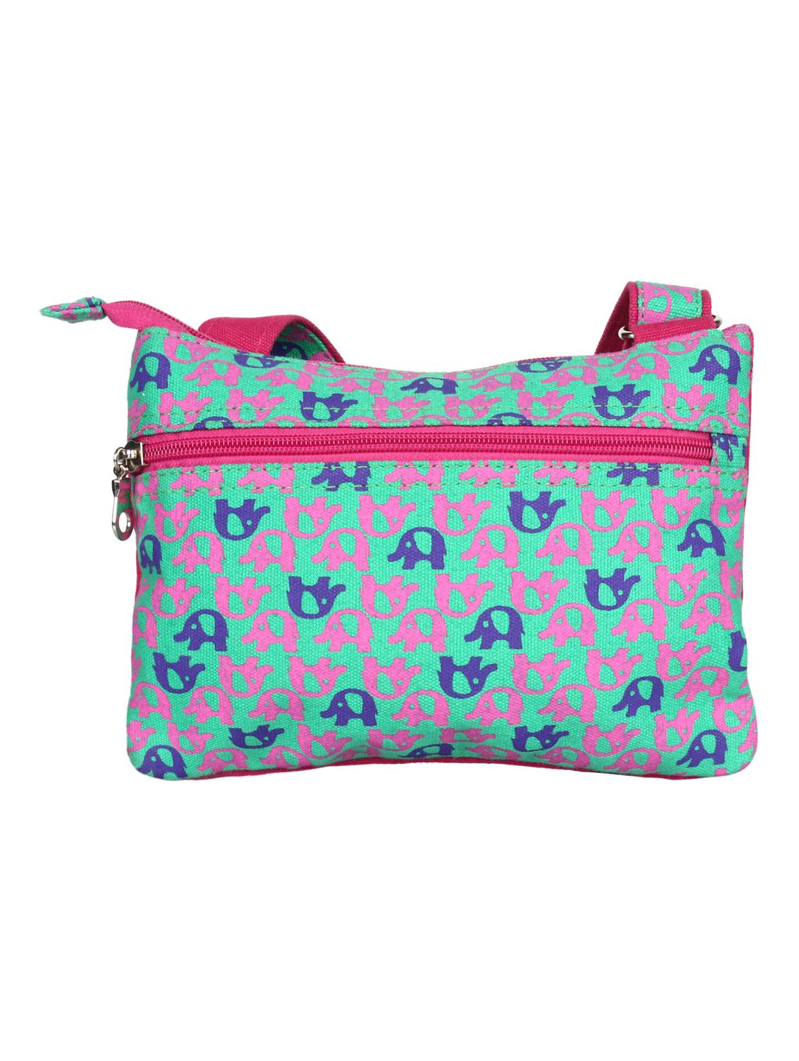 multi printed canvas sling bag - 12155972 -  Standard Image - 1
