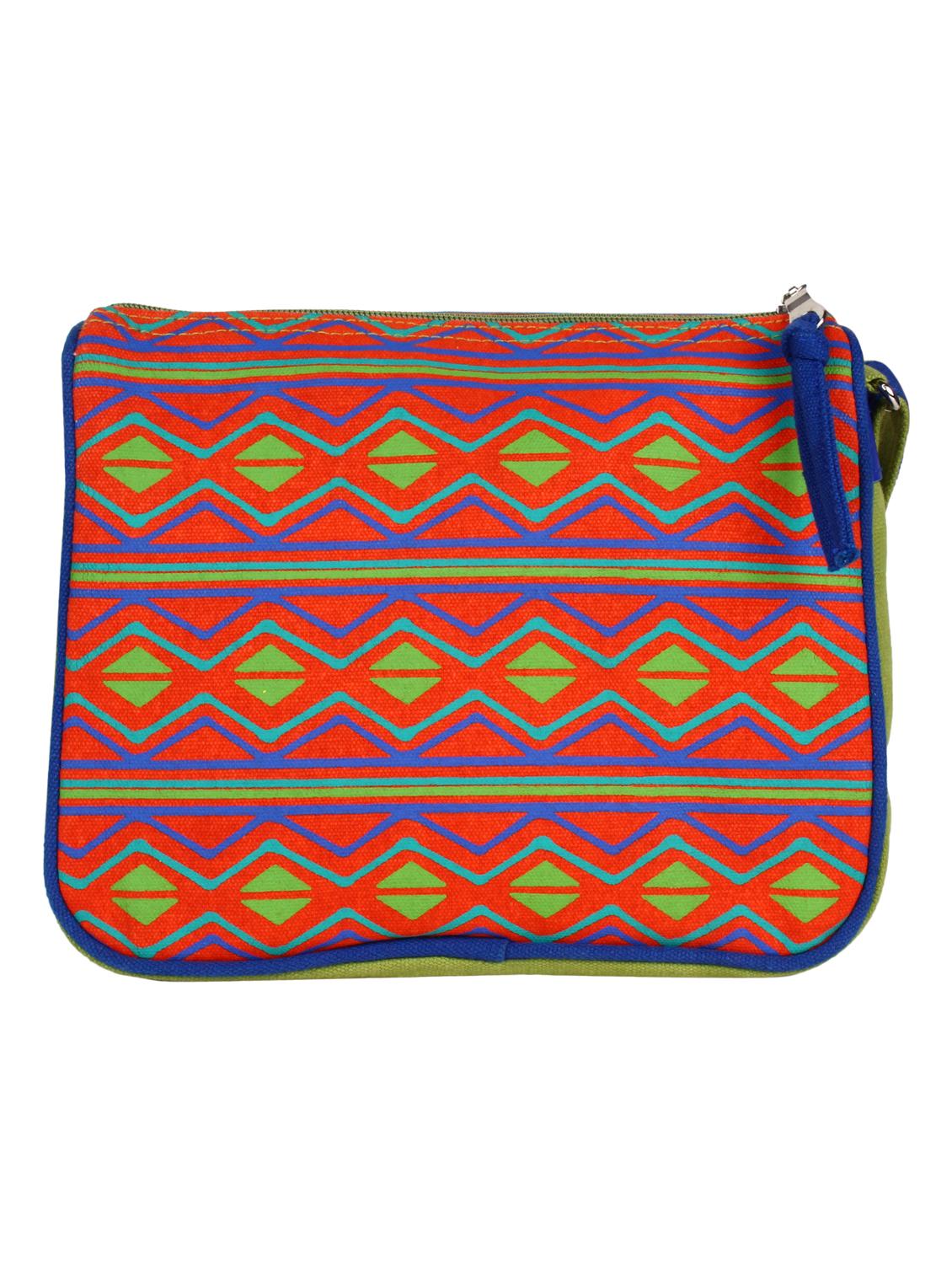 printed canvas sling bag - 12155978 - Standard Image - 1