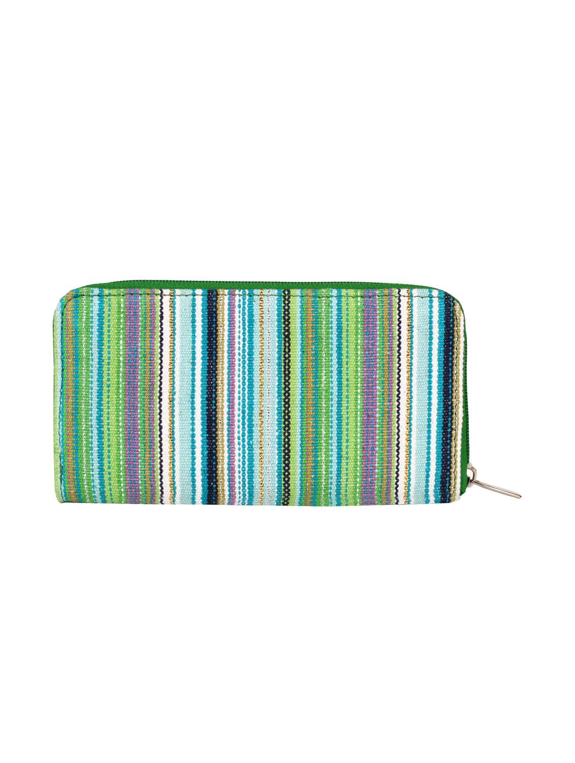 multi striped cotton wallet - 12155995 -  Standard Image - 1