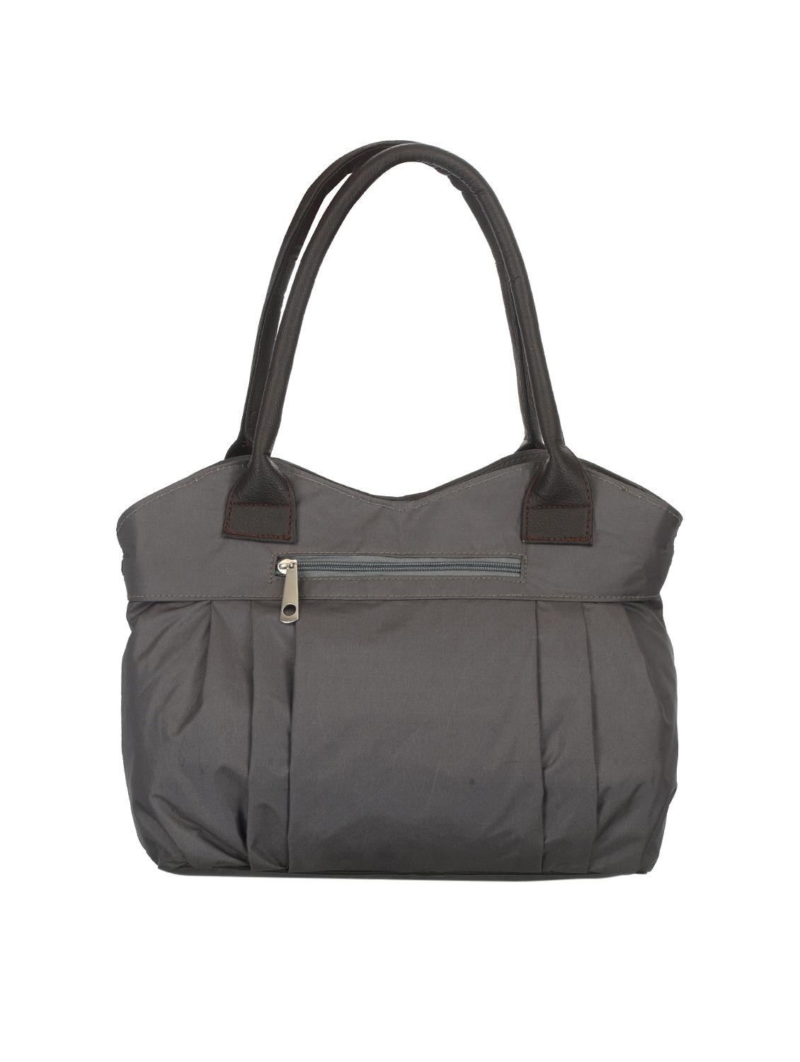 grey canvas handbag - 12160555 - Standard Image - 1