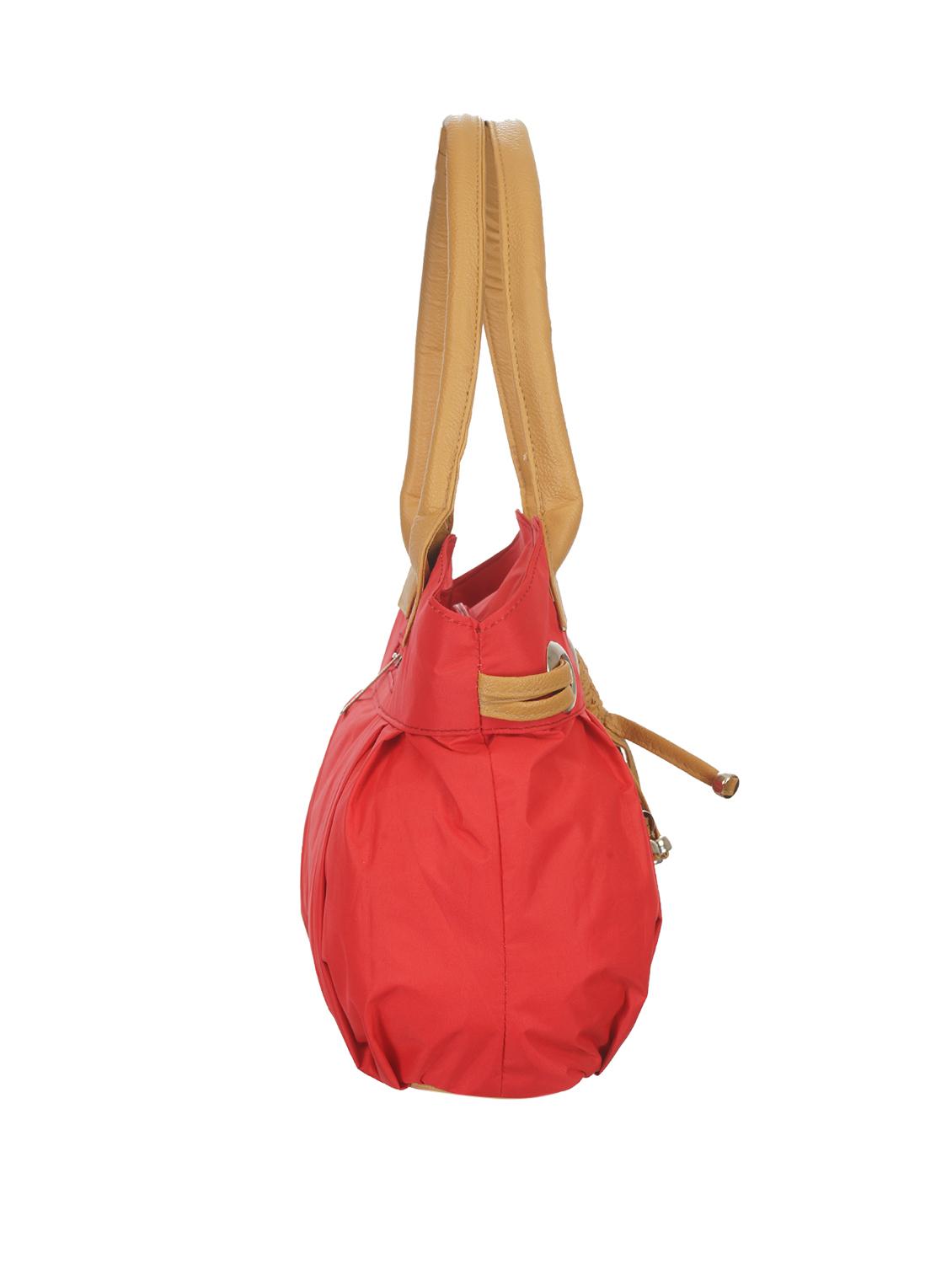 red canvas handbag - 12160557 - Standard Image - 4