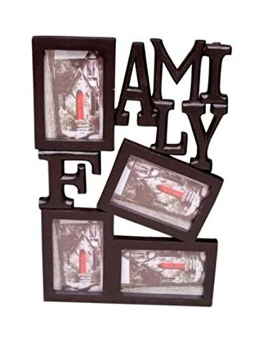 purple wooden photo frame
