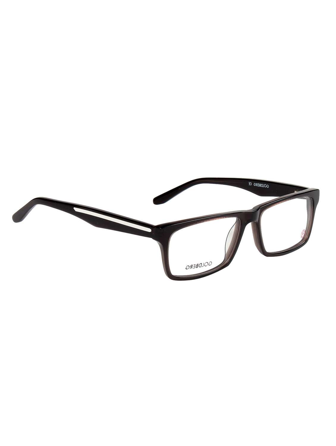 black plastic rectangle spectacle frame - 12170025 -  Standard Image - 1