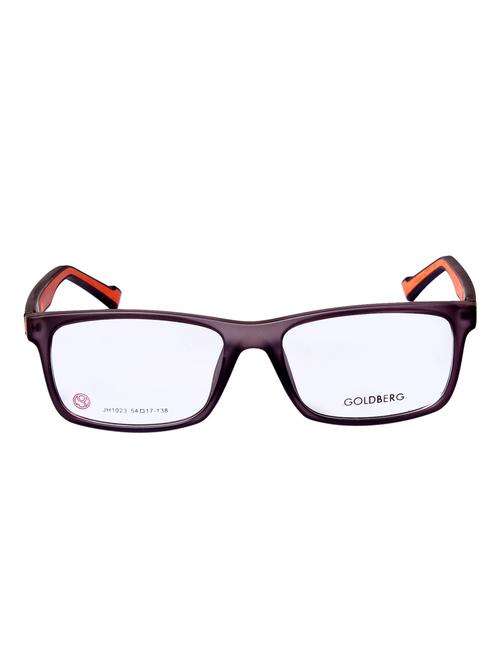 grey plastic wayfarer spectacle frame - 12170071 - Standard Image - 0