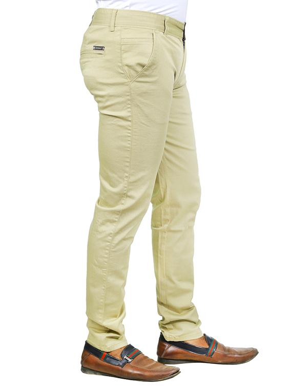 beige satin jeans - 12176223 -  Standard Image - 1