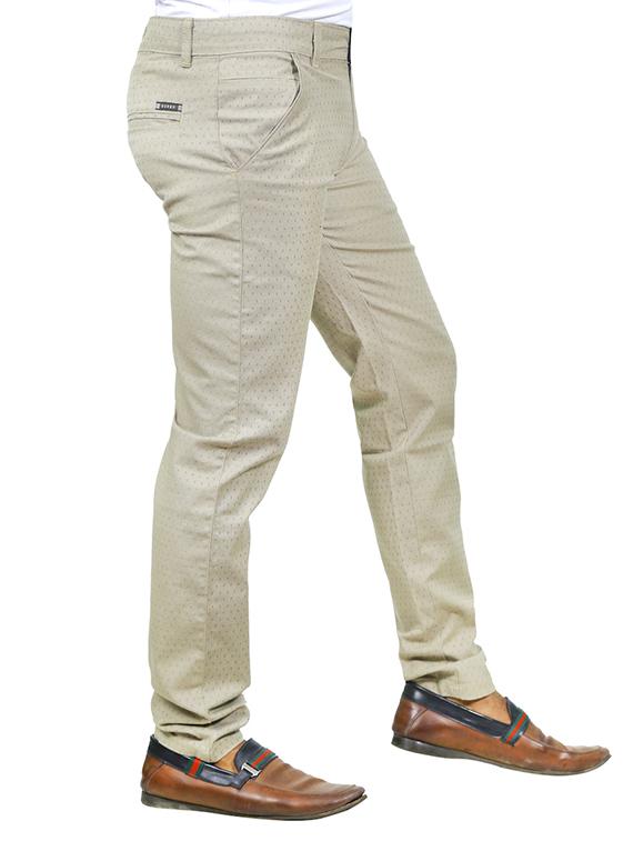 beige satin jeans - 12176229 -  Standard Image - 1