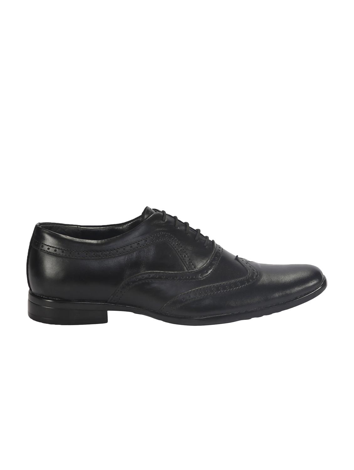black leather brouge - 12185250 - Standard Image - 1