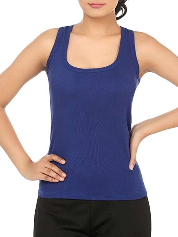 set of 2 multicolored cotton camisoles  - 12203655 -  Standard Image - 4