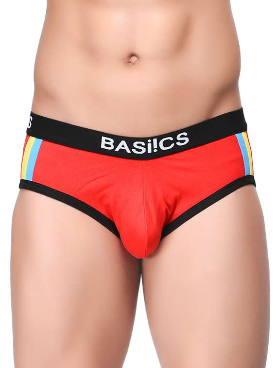 multi colored cotton brief - 12204940 -  Standard Image - 1