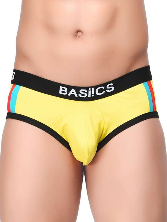 multi colored cotton brief - 12204943 -  Standard Image - 1